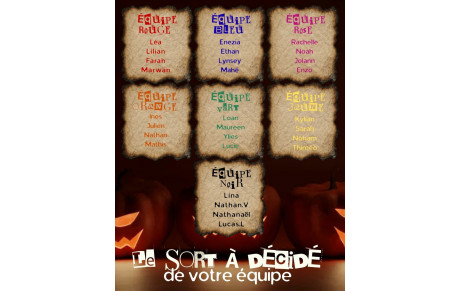 TOURNOI BASKET 3*3 HALLOWEEN